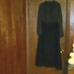 A black dress